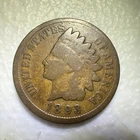 1893 Indian Head Cent AC Average Circulation