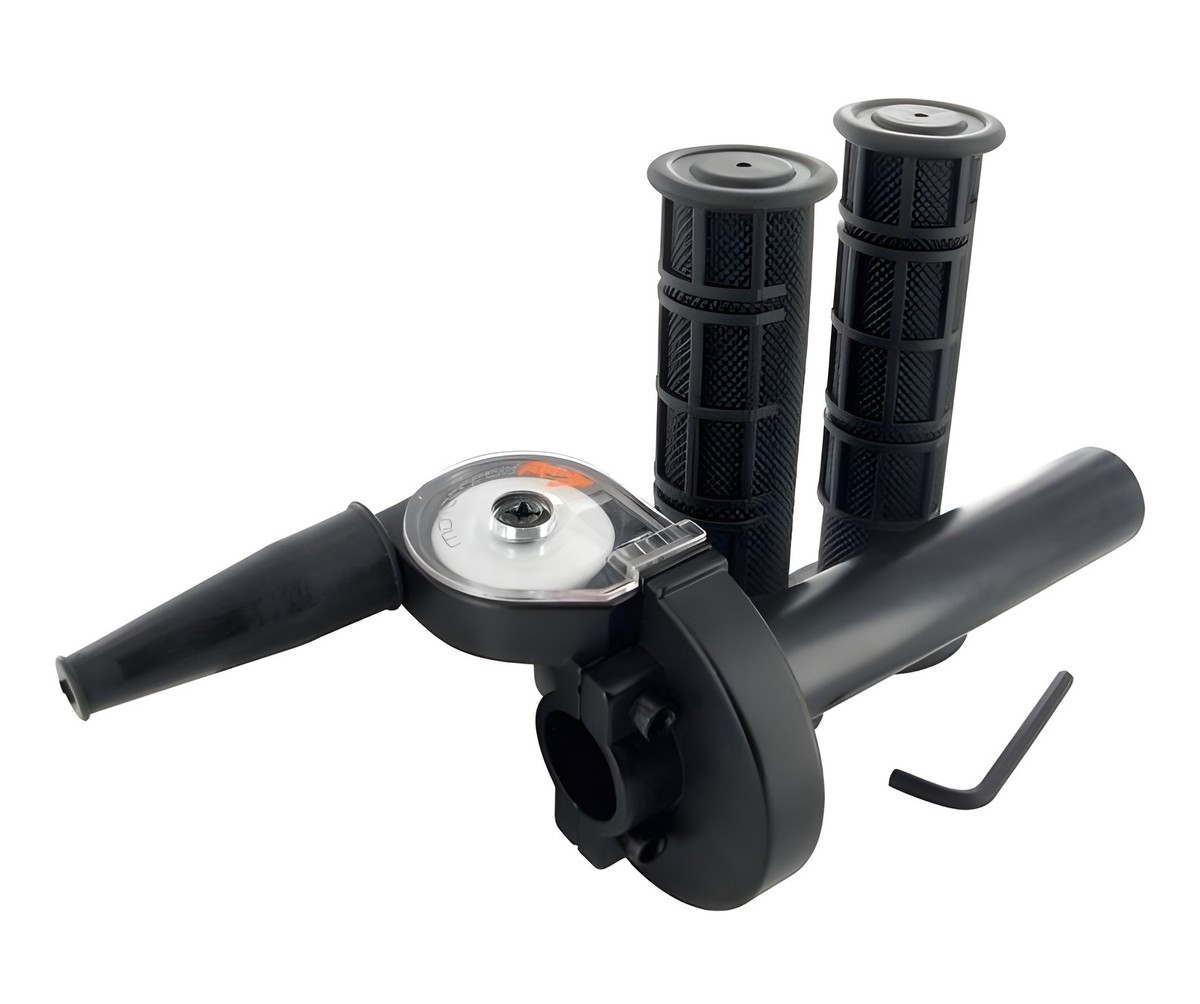 その他 MAX ER -110S5 Short stroke gas grip Motoforce RACING, incl. Handlebar grips