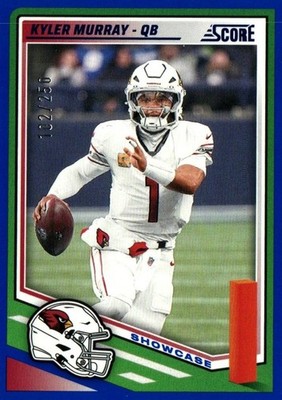 2025 Score Football Kyler Murry Blue /250