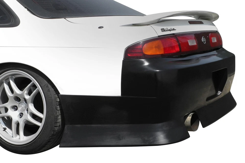 For Nissan 240SX 1995-1998 KBD 37-6079 DM3 Style Rear Bumper Unpainted Foto 2 de 4