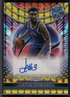 2024 Topps Chrome Basketball Gold Refractor Justin Edwards #TCRA-JE