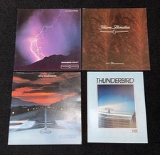 Rare Vintage Ford Thunderbird Dealership Brochure Book Colorful 1977 1978 1981 Rare Vintage Ford Thunderbird Dealership Brochure Book Colorful 1977 1978 1981