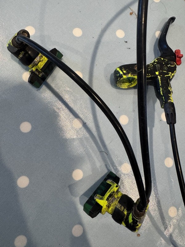 Magura HS33 Raceline hydraulic rim brake complete MTB trials retro rear
