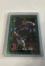 Auto 2024 Topps Series 1 - Brandon Walter #193 Green Crackle Foil RC /499 Auto