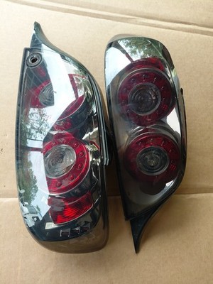 2004-2008 Mazda RX8 RX-8 JDM Dual Round LED Tail Light Brake Signal Lamp Set 
