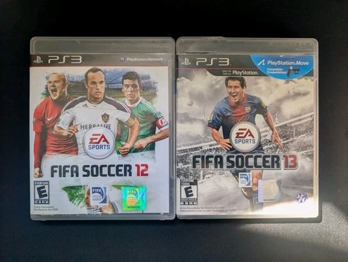FIFA Soccer 12 & FIFA Soccer 13 (Sony PlayStation 3 PS3, 2011/2012) - CIB TESTED