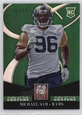 2014 Panini Elite Turn of the Century /199 Michael Sam #172 Rookie RC 0q3