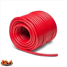 6mm/0.24" ID Air/Pump/Gauge/Turbo Silicone Vacuum Hose Tubing by Foot/Feet Red
