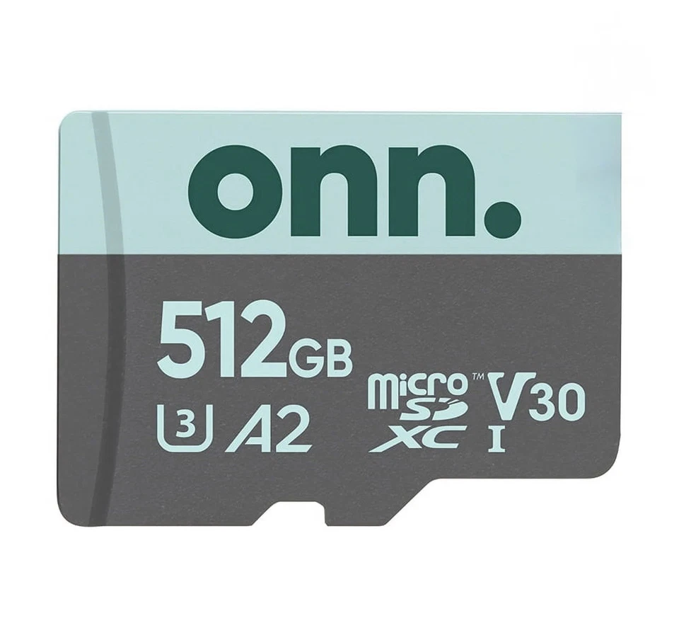 Onn 512GB Micro SD EXPRESS SHIPPING Card PERFECT for Nintendo Switch 1 (Sealed) - Image 2 of 4