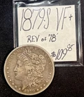 1879-S  Morgan Silver Dollar VF+ Very Fine Plus Condition! Rev. of 78! ENN Coin