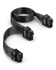 8Pin To Dual 8Pin CPU Cable For Corsair Modular PSU 18AWG 60CM+20CM Wire