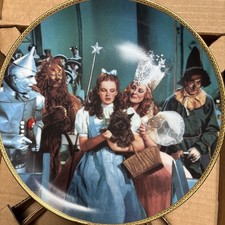 Vintage 1989 Hamilton Collectible Plate Wizar...