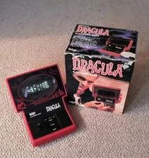 1982 Epoch Electronic DRACULA Tabletop Arcade Game with Box • WORKS 