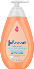 Johnson'S Baby Head-To-Toe Wash  Shampoo, Tear-Free, Moisturizing Body Wash, Ba