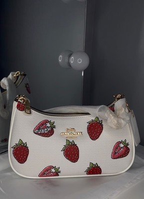 Strawberry coach Shoulder bag (Brand new)
