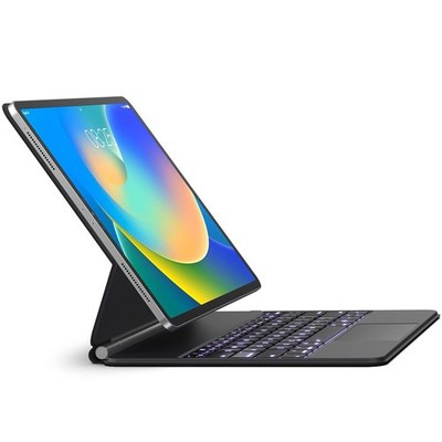 iPad Air 13 2024 / iPad Pro 12.9 Keyboard Case 2022 2021 6th 5th Gen Smart Folio
