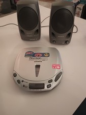Sony Discman ESP2 D-E401 With Sony SRS-A33 Speakers