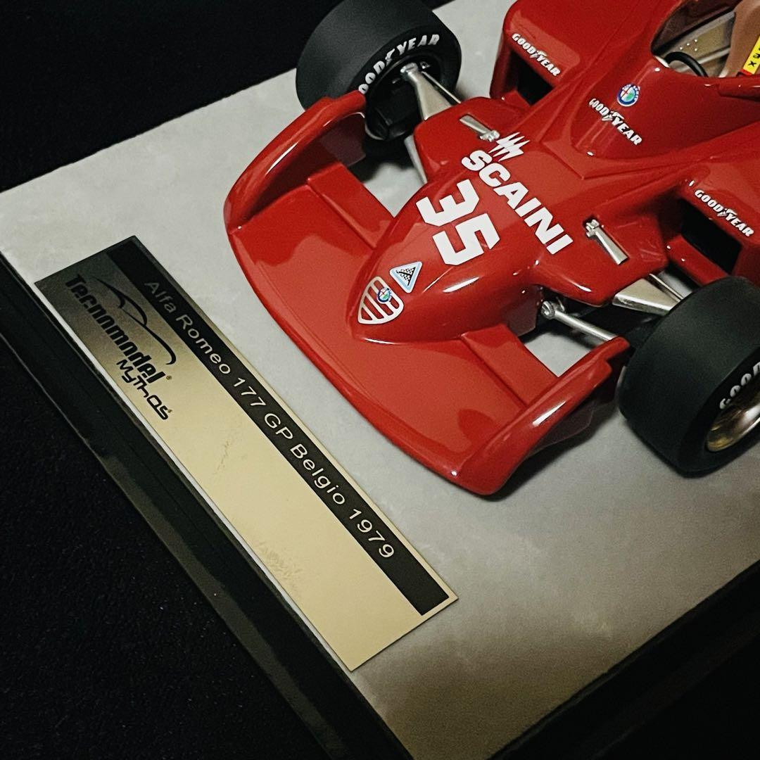 80台限定 1/18 Tecnomodel アルファロメオ 177 アウトデルタ Tecnomodel 1/18 アルファロメオ 177 イタリアGP 1979 #36