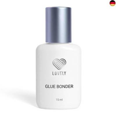 LOVELY Wimpernkleber Verstärker & Bonder für Wimpernverlängerung 15ml, mit K