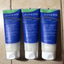3x Differin Cleanse Acne Clearing Body Scrub with 2 Salicylic Acid Exp 1/2026