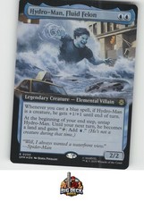 FOIL HYDRO-MAN, FLUID FELON (EXT ART) SPIDER-MAN MAGIC: THE GATHERING NM/M