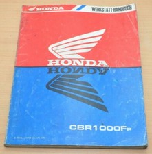 HONDA CBR 1000 F Shop Manual Motor Bremsen Kupplung Stand 1993 Werkstatthandbuch