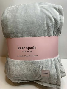 kate spade fleece throw