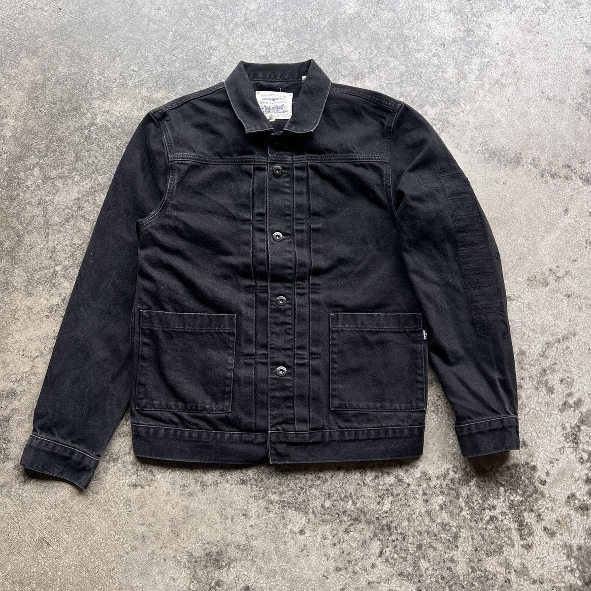 LEVI’S × BEAMS DENIM JACKET BLACK RINSE LEVI'S × BEAMS DENIM JACKET BLACK RINSE BEAMS (BEAMS) [Special