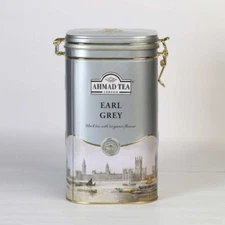 Ahmad Tea London  #Earl Grey Hinge Caddy 450g #Best Earl Grey Tea Sri Lanka #Tin
