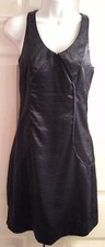 Women's Junior Dress Richard Chai Mini Strap Dark Cobalt Blue Polyester (size 5)
