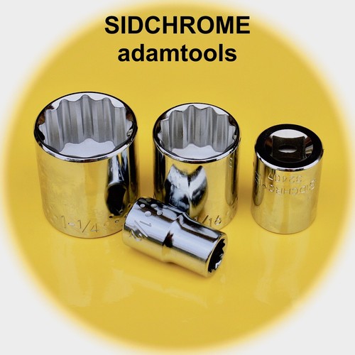 new - Sidchrome 1/2"dr Sockets & Socket's Accessories - Picture 143 of 152