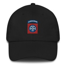 82nd Airborne Embroidered Hat