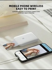 Wireless Portable Photo Printer Mini Color Printer Compatible With IOS/Android