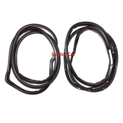 2 Genuine Toyota Door Seal Rubber 1988-1997 Hilux Surf 4Runner 2Dr KZN130 VZN131