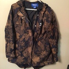 Adidas Women Leaf Camo Jacket Size S