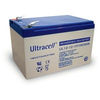 Wasserdichter Bleiakku UL12-12 Ultracell 12V 12Ah