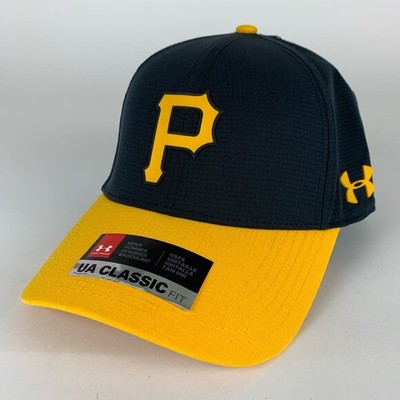 black and yellow under armour hat