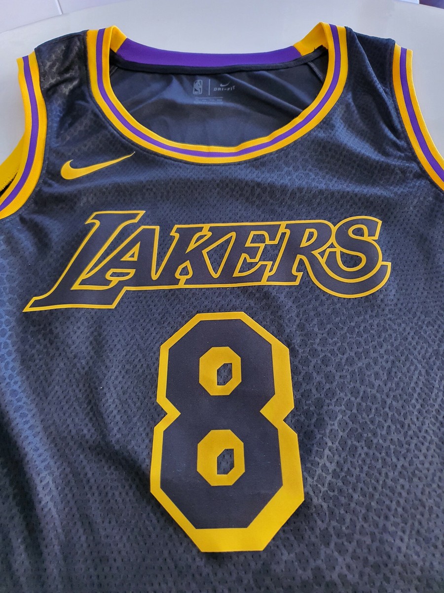 ウェア 2XL Nike Kobe Mamba Men's Swingman Nike Kobe Black Mamba Mentality Lakers City Edition Swingman