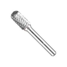 FRESA DA TRAPANO CX 25 MM GAMBO 6MM PUNTA ROTANTE X INTAGLIO LEGNO ACCIAIO FERRO