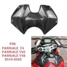 For Ducati Panigale V4 V4S Carbon Fiber Fuel Tank Cover Guard Fairing 2018-2022