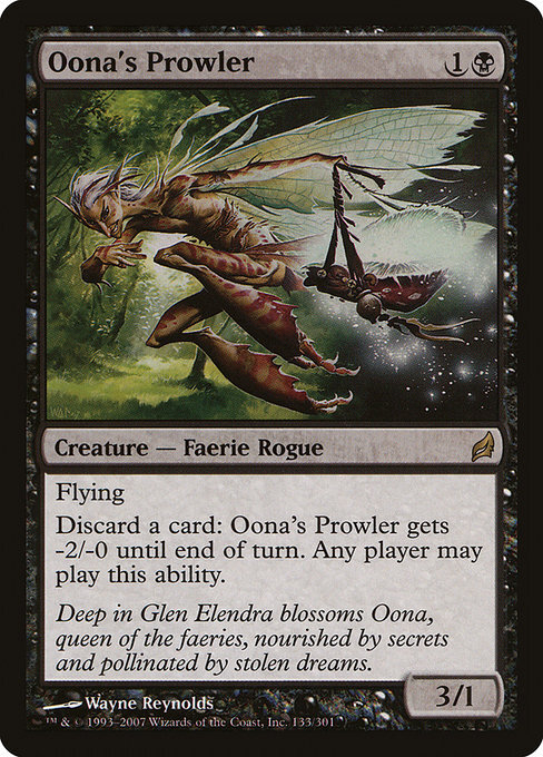 Oona's Prowler - Foil LOR LP MTG-image