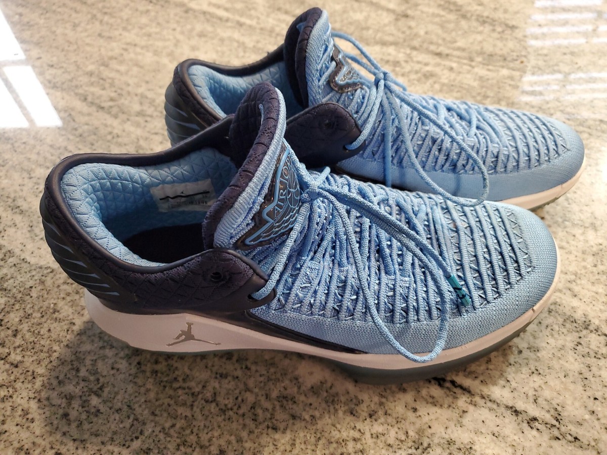 Nike Air Jordan XXXII 32 'Win Like 82' UNC Blue Mens Size 8 AA1256