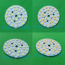 7W Cold 6000K / Warm 3000K White 2835 SMD LED Light Lamp Bulb +Aluminum PCB 50mm