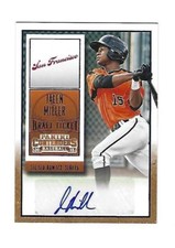 Jalen Miller 2015 Panini Contenders Draft Ticket Blue Foil Autograph,#17,       