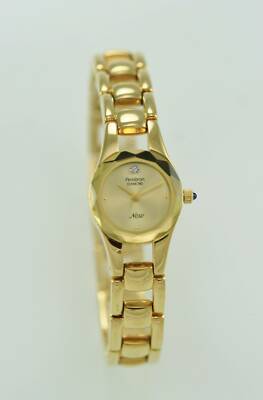 Armitron Now Diamond Womens Watch Stainless Gold Steel Water