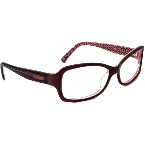Coach Women's Sunglasses Frame Only Karen (S434) Burgundy Rectangular 55 mm