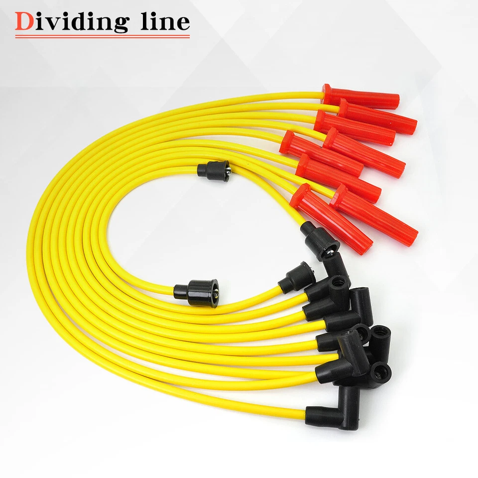 HEI Distributor&Spark Plug Wires& Free Pigtail Wire Harness FOR Dodge273 318 V8 - Image 3 of 4