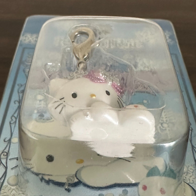 Charmmy Kitty Vintage zipper Keychain Hokkaido Snow rabbit SANRIO