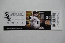 CHICAGO WHITE SOX VS DETROIT TIGERS 8/14/2013 FULL TICKET ~ MIGUEL CABRERA HR