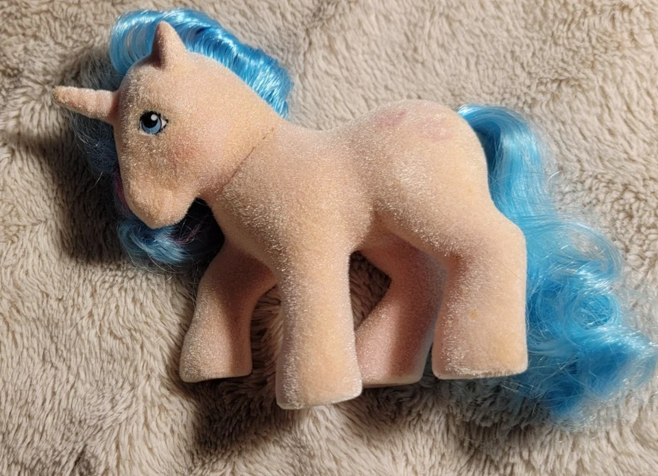 DE COLECCIÓN MY LITTLE PONY TAN SOFT BRAZALETES UNICORNIO 1986 GEN 1 DESCOLORIDO Foto 2 de 4